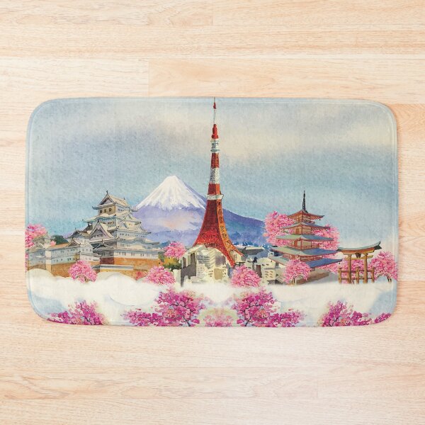 Item preview, Amazing Japanese Landscape Painting designed and sold by Vector Scout Lab.