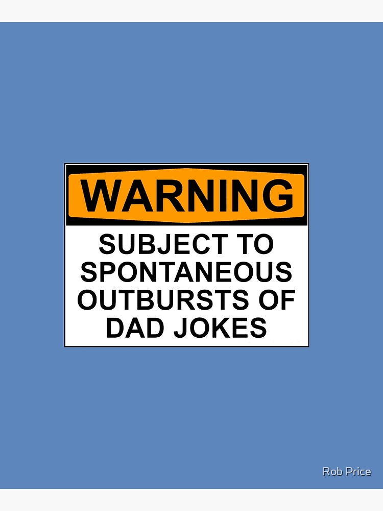 Disover WARNING: SUBJECT TO SPONTANEOUS OUTBURSTS OF DAD JOKES Kitchen Apron