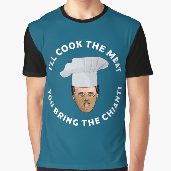 Item preview, Hannibal The Cannibal Apron - Funny Cooking Aprons - Chianti - Comedy Cook Gifts designed and sold by happygiftideas.