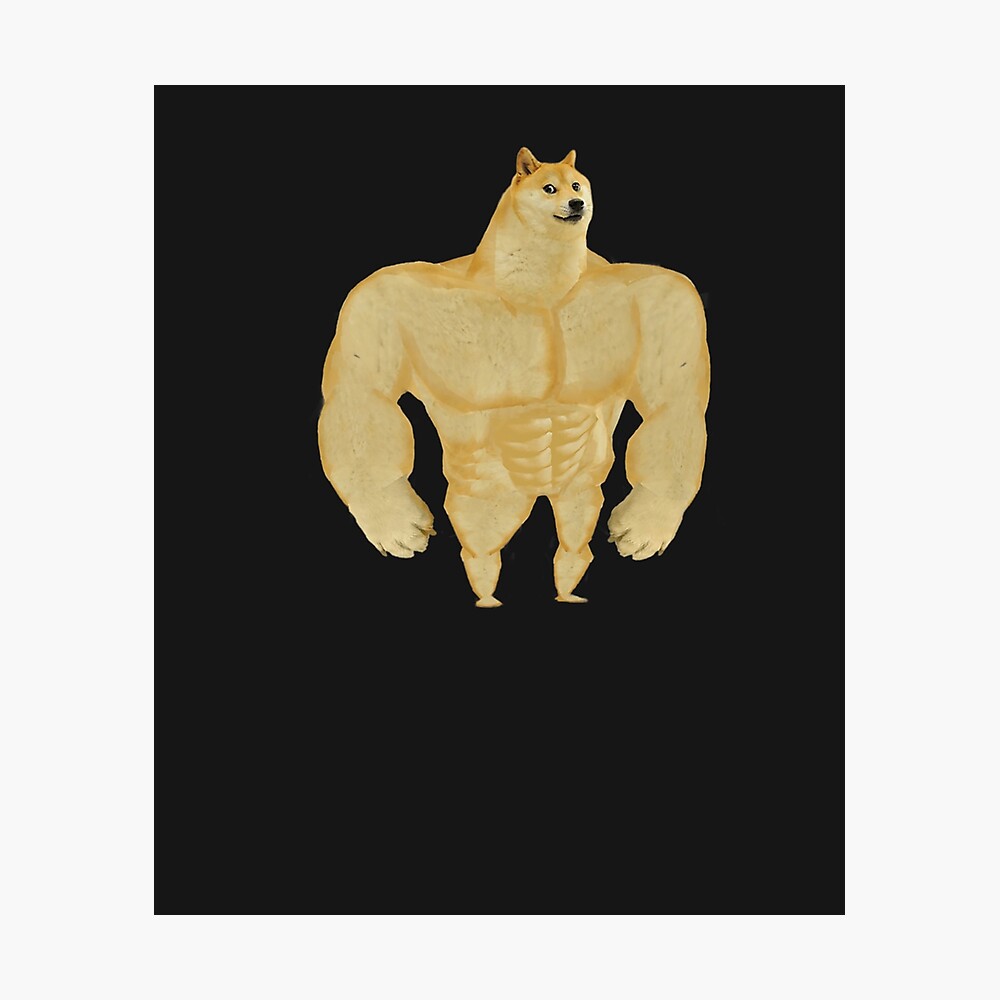 Buff Dog Meme Drawing