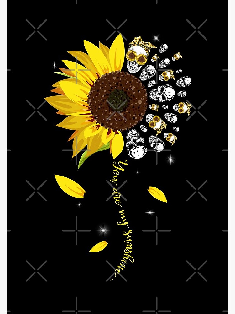 Awesome Peace Hippie Tattoo Skull Sunflower Birthday Shirt