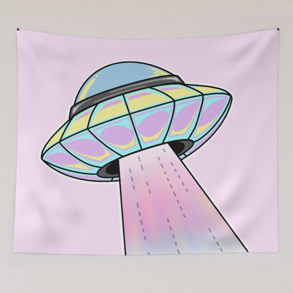 Item preview, Pastel Spaceship designed and sold by karsne.