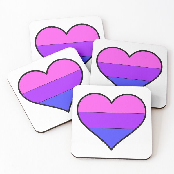 Item preview, Bisexual flag heart designed and sold by spetersenphotos.