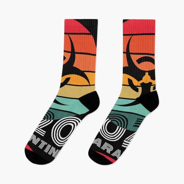 Item preview, Quarantine 2020 Retro Sunset  designed and sold by Michelle  Brewster.