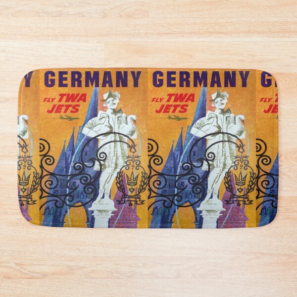 Item preview, Germany vintage travel poster designed and sold by stickart-marek.