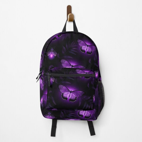 Item preview, Autumn firefly and moth purple designed and sold by BlueMothShop.