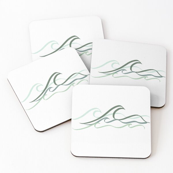 Item preview, Blue Minimalist Waves designed and sold by karenedralin.
