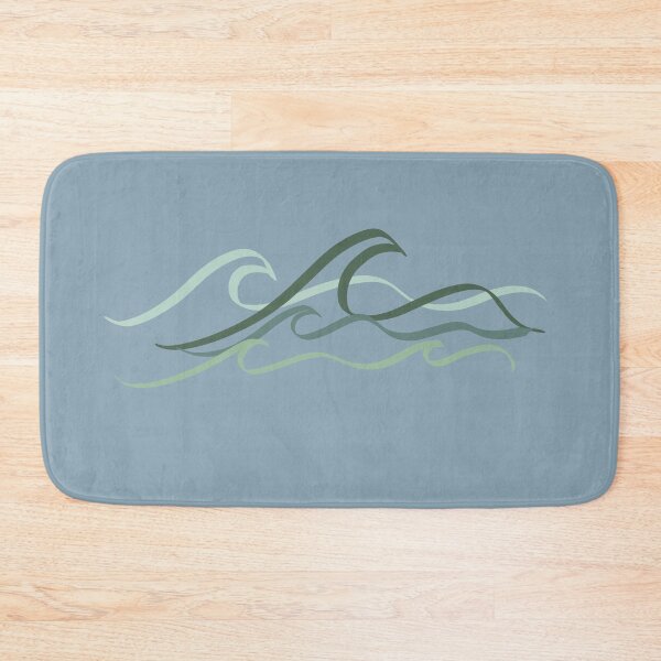 Item preview, Blue Minimalist Waves designed and sold by karenedralin.