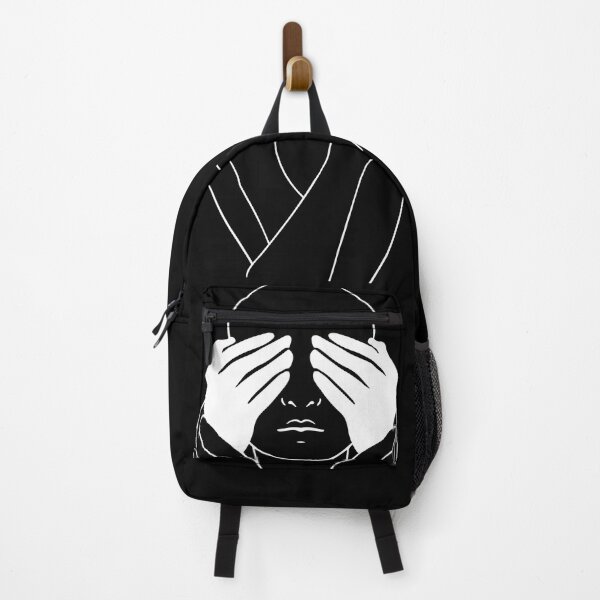 Item preview, removing white hands from black eyes / white on black / white line designed and sold by Mariuki Flow.
