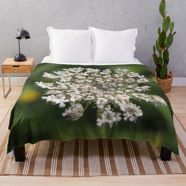 Item preview, Wild white umbel flower head designed and sold by EstelleRossetti.