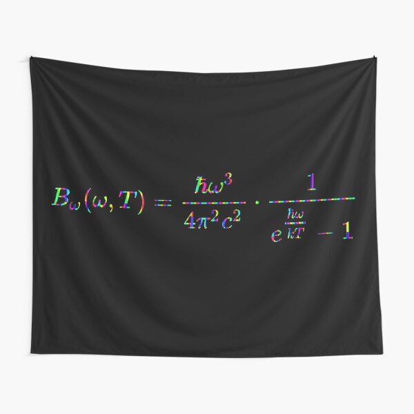 Planck's law of black-body radiation, Physics Tapestry