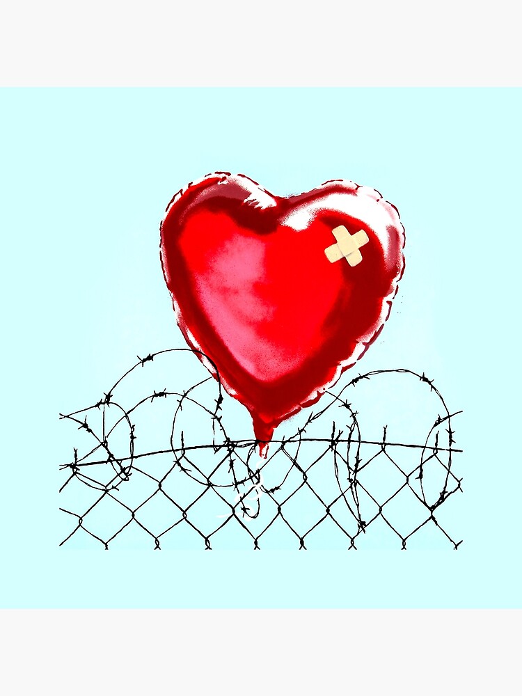 バンクシー Banksy Love Hurts エスタンプ リトグラフ Banksy, Love Hurts (Signed), 2012 | Guy Hepner