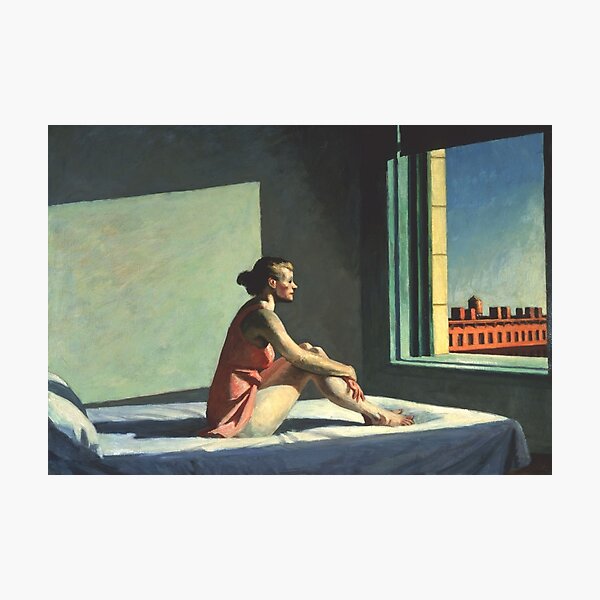 Morning Sun - Edward Hopper (1952) Photographic Print