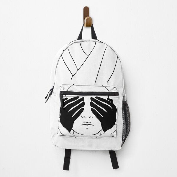 Item preview, Clearing the darkness from my eyes / black on white / black line designed and sold by Mariuki Flow.