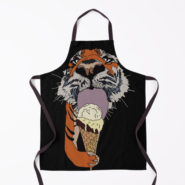 Item preview, Tiger Eating an Ice Cream designed and sold by BearMa.