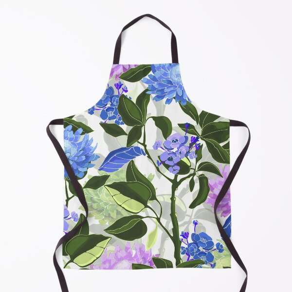 Item preview, vintage blue flowers designed and sold by haroulita.