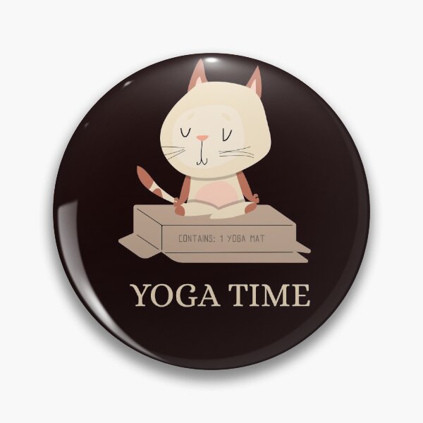 Item preview, YOGA TIME CAT  designed and sold by Ashalcheema.