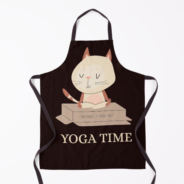 Item preview, YOGA TIME CAT designed and sold by Ashalcheema.