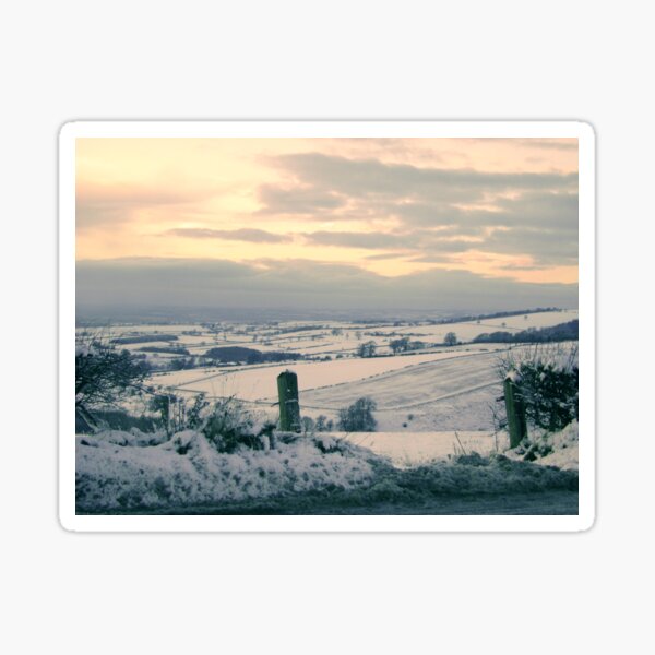 Wolds View, Yorkshire Sticker