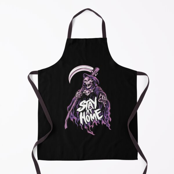 Item preview, Grim Reaper's Stay At Home Warning designed and sold by Vector Scout Lab.