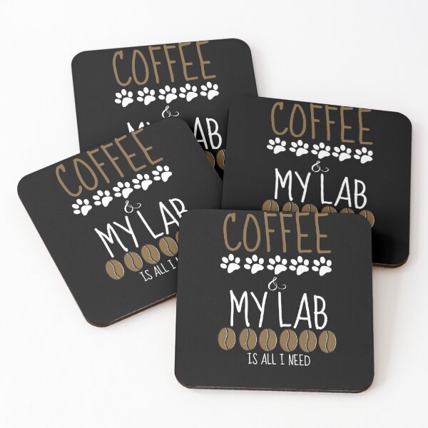 Item preview, Coffee and my Lab is all I need designed and sold by Beyond Words.