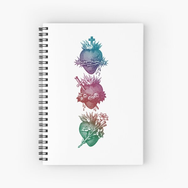 Hearts of Holy Family Spiral Notebook