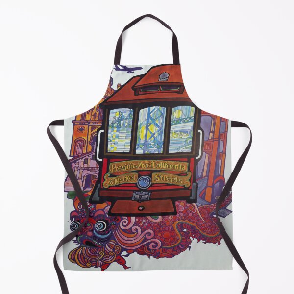 Item preview, San Francisco vintage travel poster designed and sold by stickart-marek.