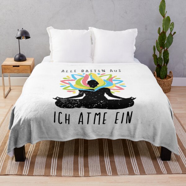 Item preview, I breathe in. Perfect as a gift idea with a funny saying for everyone who likes to meditate. Fits yoga and mindful people designed and sold by khornholio.