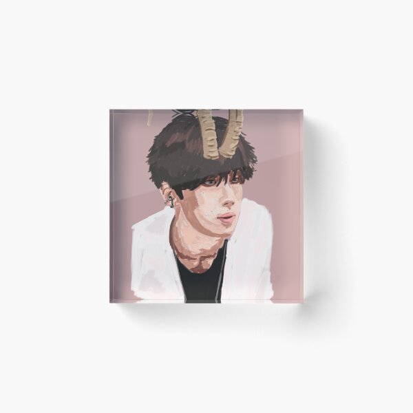 Item preview, seungwoo victon x1 portrait sign capricorn horns original unique designed and sold by Eddexn.