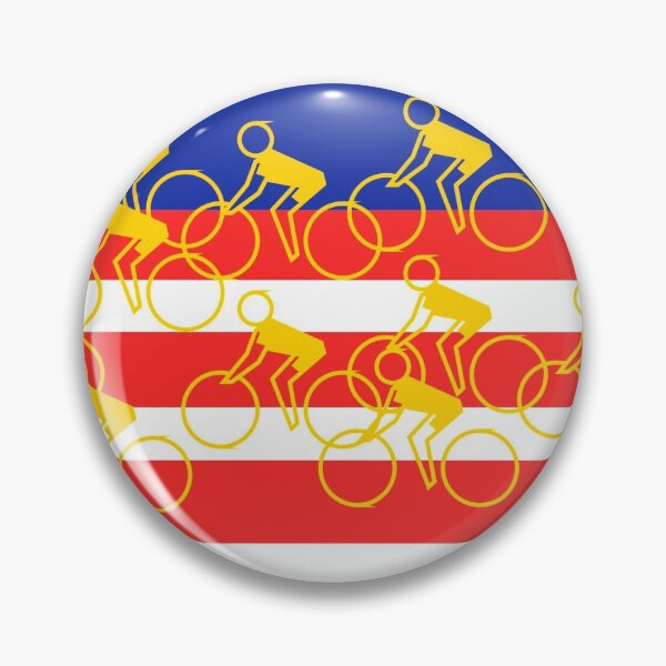 Item preview, USA Cyclists American Flag designed and sold by QuickDraw007.