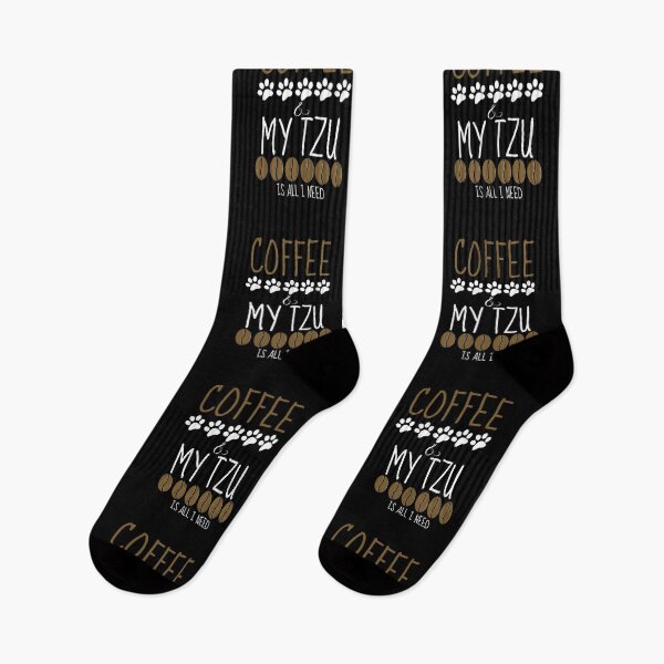 Item preview, Coffee and my Tzu is all I need designed and sold by Beyond Words.