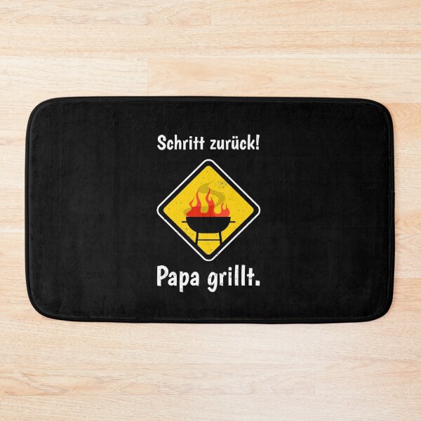 Item preview,  Dad grills. Perfect gift idea for Father's Day as a grill accessory for everyone who is the chef at the grill and ensures the ideal culinary barbecue evening. No matter if grill master at the barbecue designed and sold by khornholio.