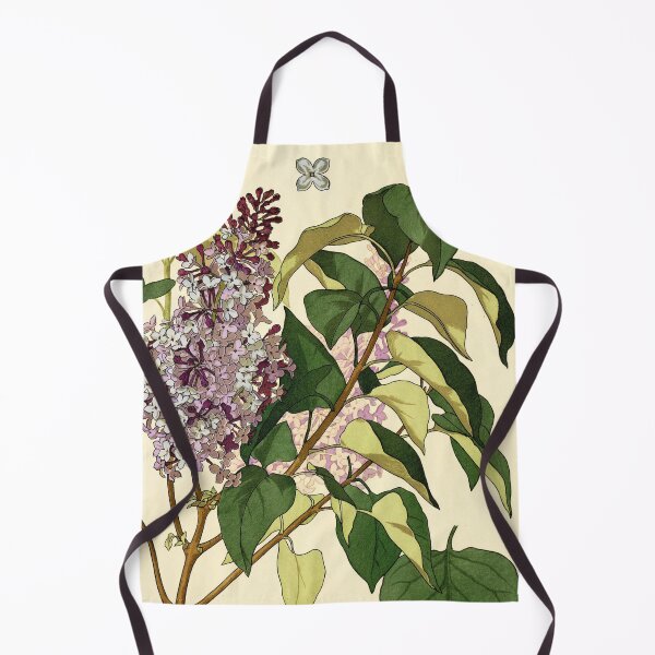 Item preview, French botanical flower plate - Anna Martin - Lilas designed and sold by DejaVuStudio.