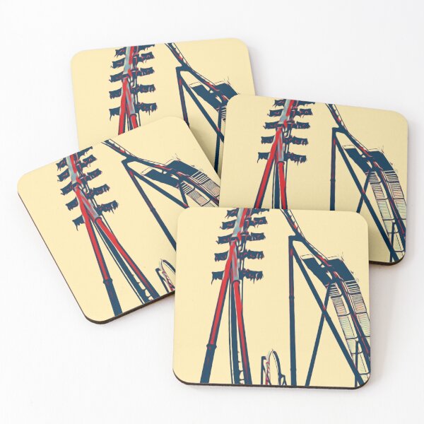 Item preview, CoasterGen The Swarm Print designed and sold by CoasterGen.
