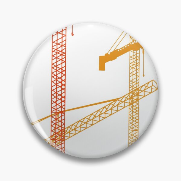 Item preview, Orange building cranes designed and sold by Sengflo.