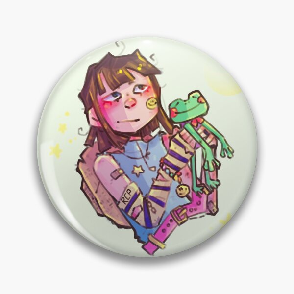 Item preview, Lidia and frog, digital art piece  designed and sold by random-cp.
