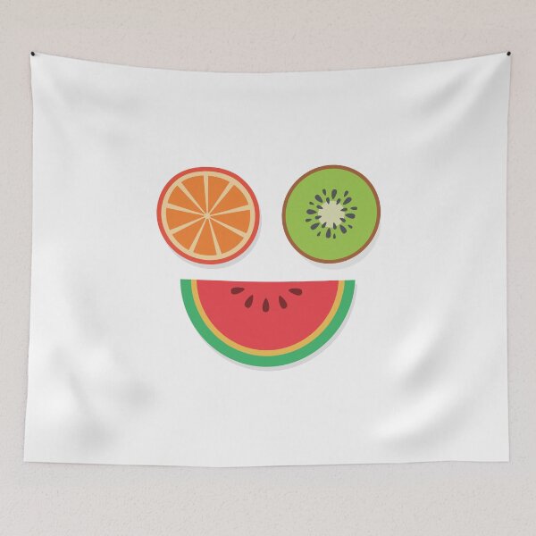 Item preview, Happy fruit face orange kiwi bowler hat designed and sold by lsvds.