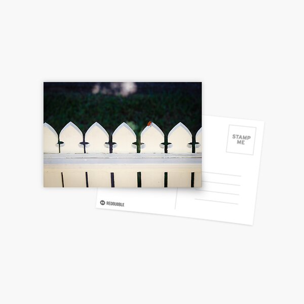 Item preview, Fence is No Boundary to a Little Visitor designed and sold by Silken Photography.