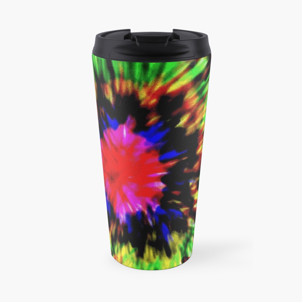 Tie-Dye by Jen Thorpe Travel Mug