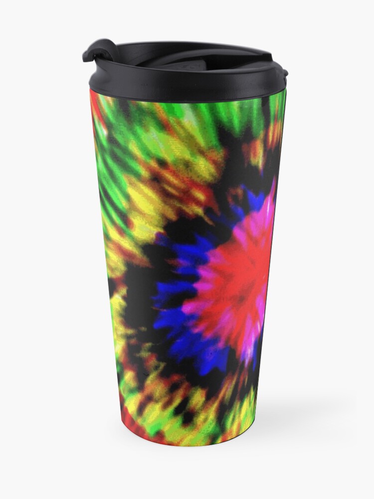 Alternate view of Tie-Dye by Jen Thorpe Travel Mug