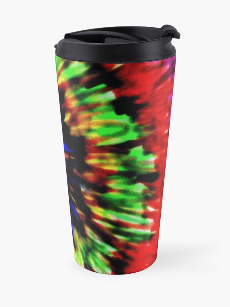 Alternate view of Tie-Dye by Jen Thorpe Travel Mug