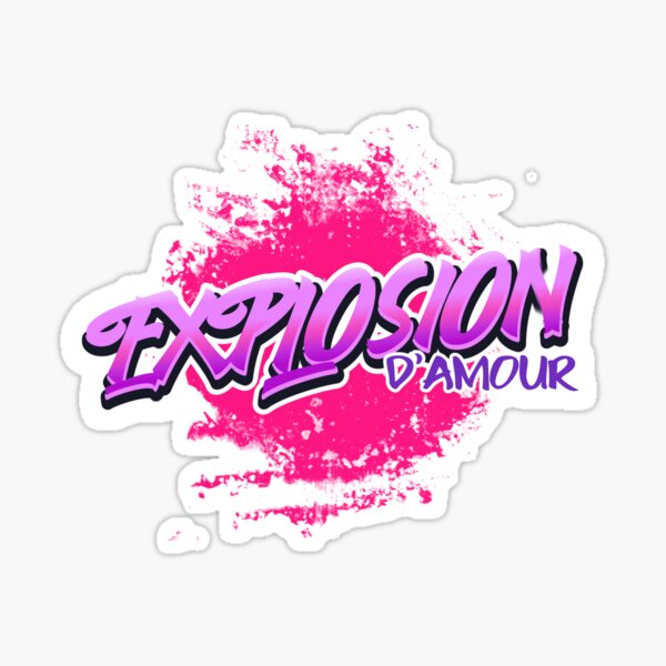 Aperçu de l'œuvre EXPLOSION D'AMOUR-N°1. créée et vendue par Vinidal.