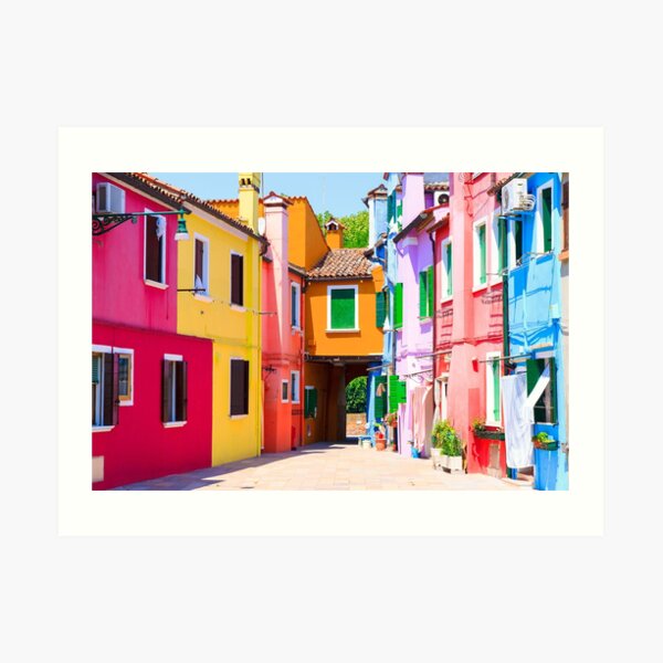 Burano Art Print