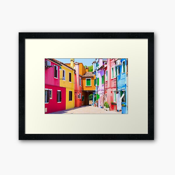 Burano Framed Art Print