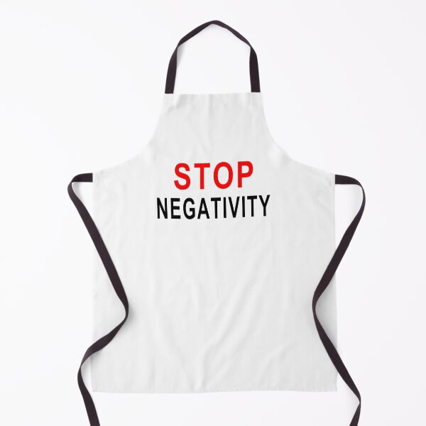Item preview, STOP NEGATIVITY - Black Writing designed and sold by akaiawa.