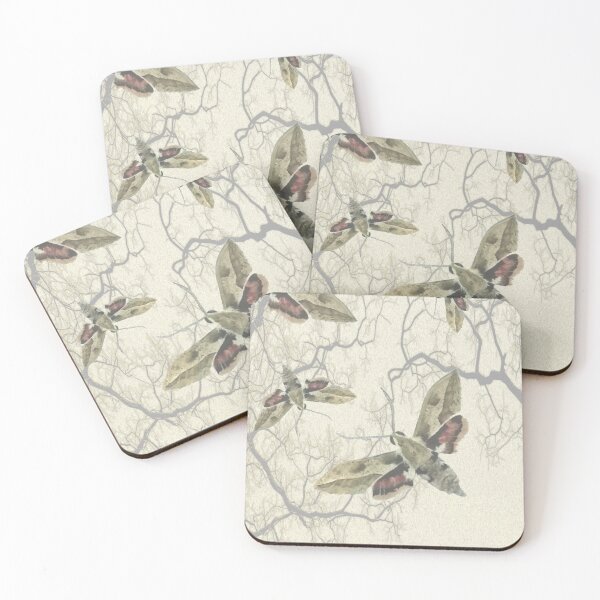 Item preview, Spurge Hawk Moths designed and sold by Sueburnsinsects.
