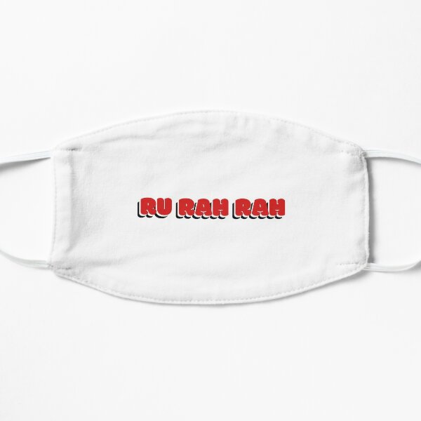 Rutgers University Ru Rah Rah Mask By Millymoomoo Redbubble