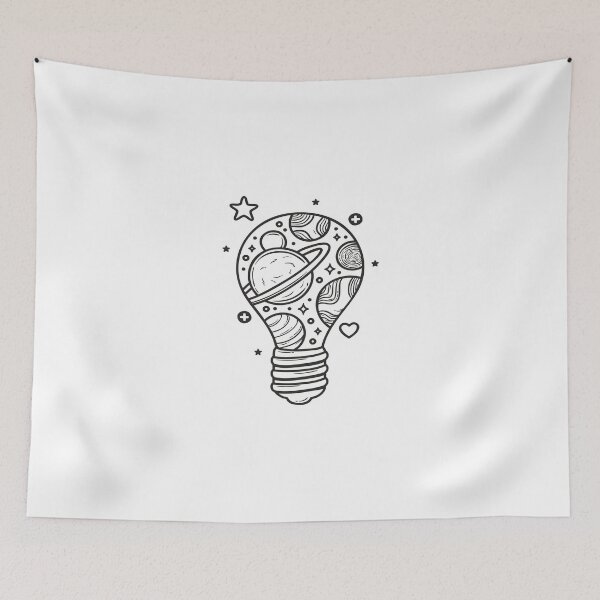 Artikelvorschau, Planet Bulb Doodle entworfen und verkauft von CottonandCasual.