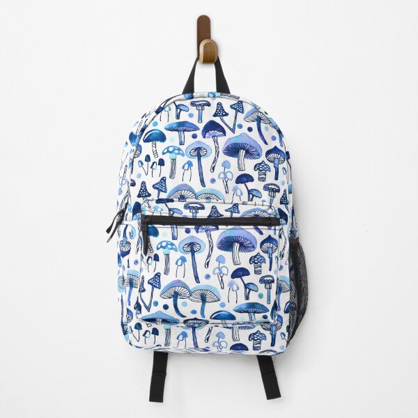 Item preview, Blue Mushrooms  designed and sold by TigaTiga.