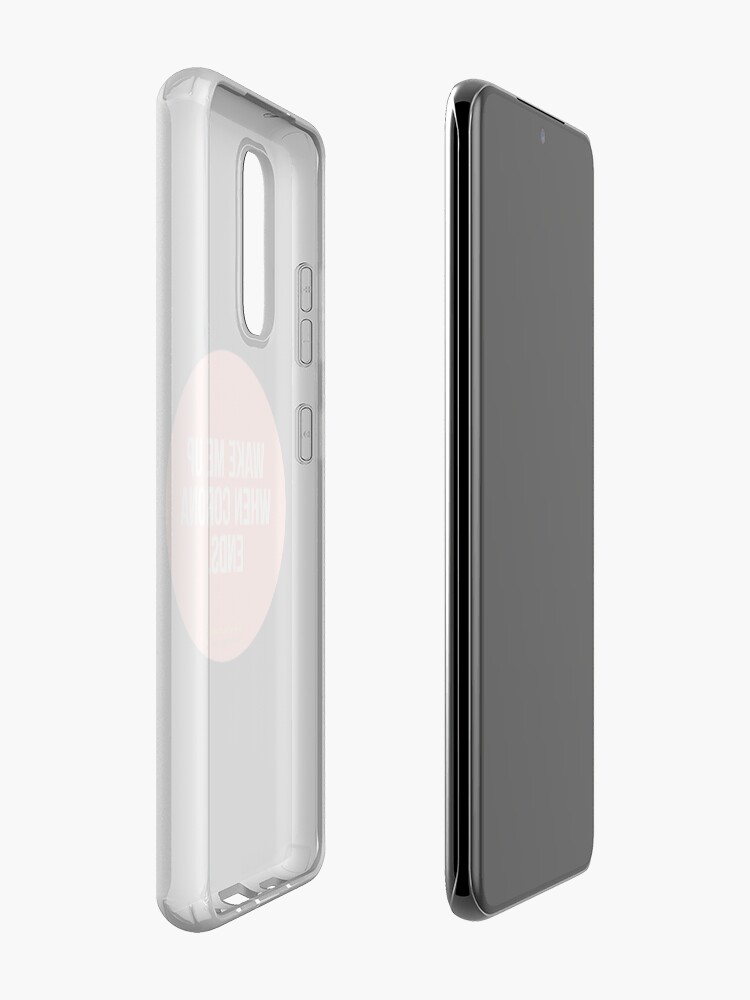 Alternate view of Wake Me Up When Corona Ends. -Green Day Parody Case & Skin for Samsung Galaxy